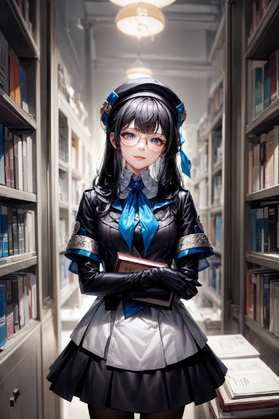 図書館ではお静かに