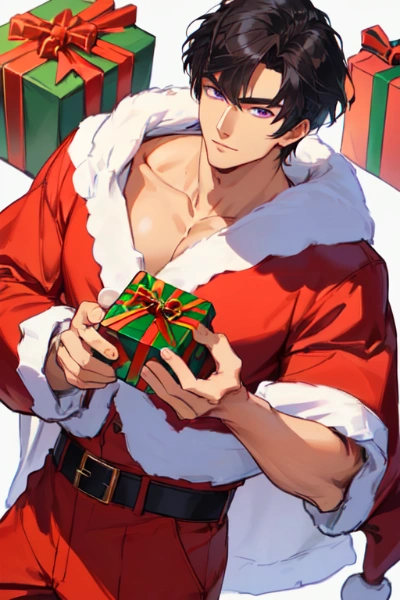 【R15】セクシーでカオスな、サンタクロースな黒髪短髪男性★集合（31枚）