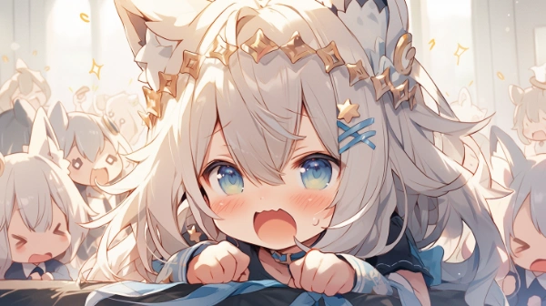 メカクレ･･･。