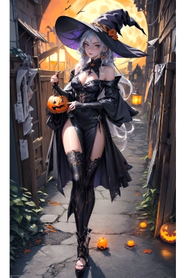 Halloween cosplaying which