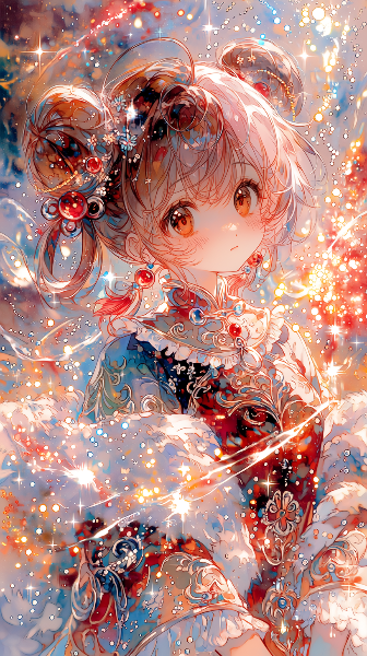 チャイナ服の少女❤️