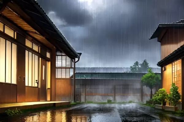 大雨の屋敷…その２