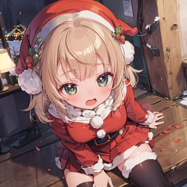 サンタ服　うい