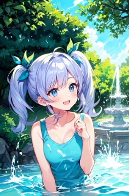 水浴び