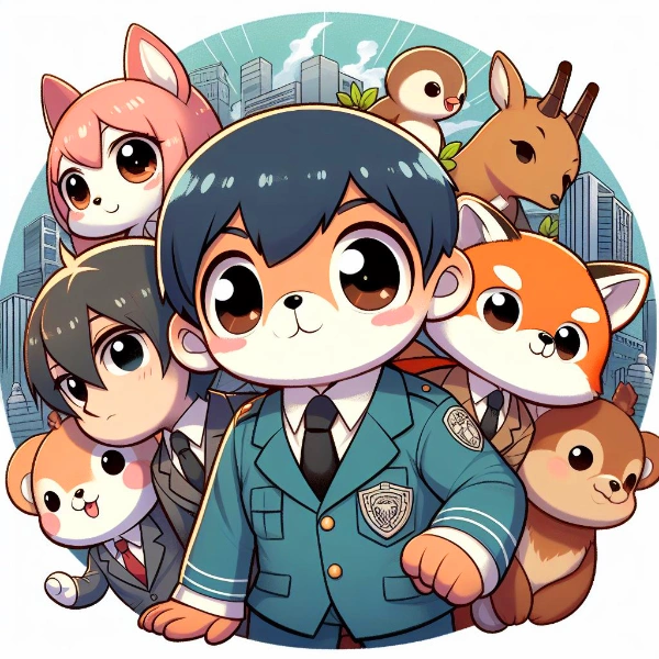 カートゥーンっぽい、アニマル達★(8枚)その2