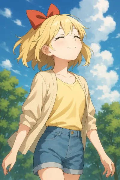 天気が良くて気持ちいいねー