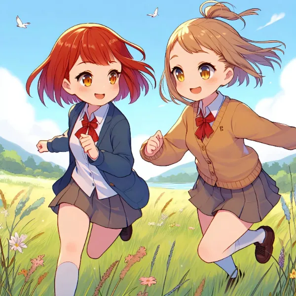 かけっこするよ🎵