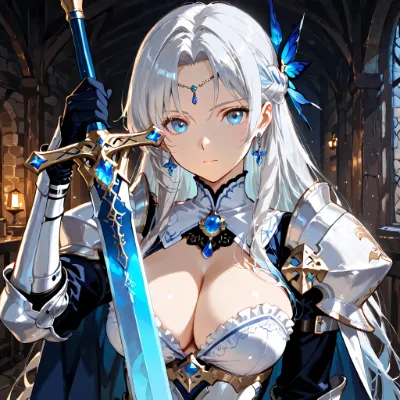 蒼き剣の聖騎士