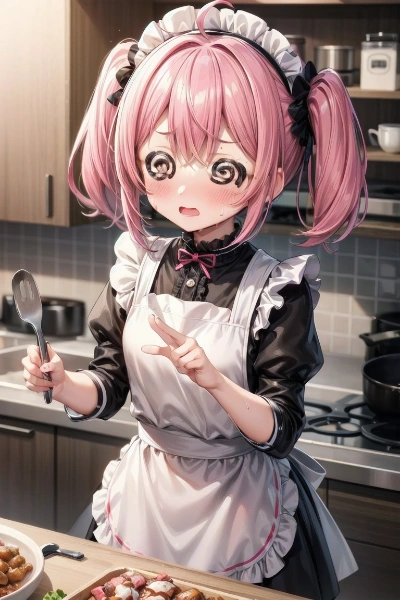 新人メイドさん奮闘中