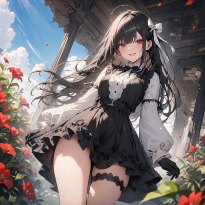 黒髪の女の子19