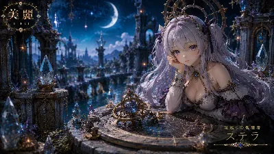 星巡りの少女が夢見る月夜の都