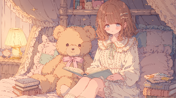 くまさんとおやすみ前の読書会