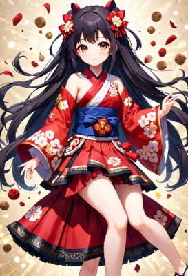 lunar new year girl