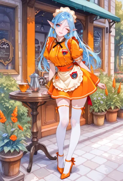 橙の光が袖口を撫でて、やさしい午後が胸にほどける