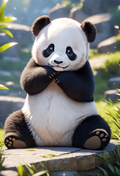 パンダの森で願いを込めて