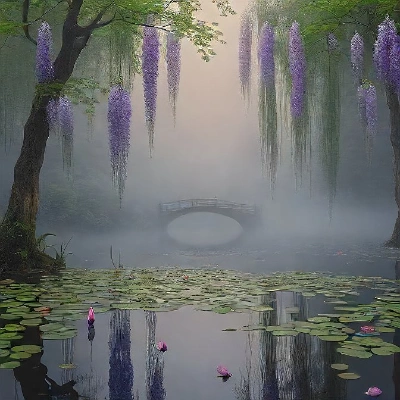 朝靄