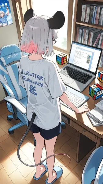 ルービックキューブアート(下書き製作)