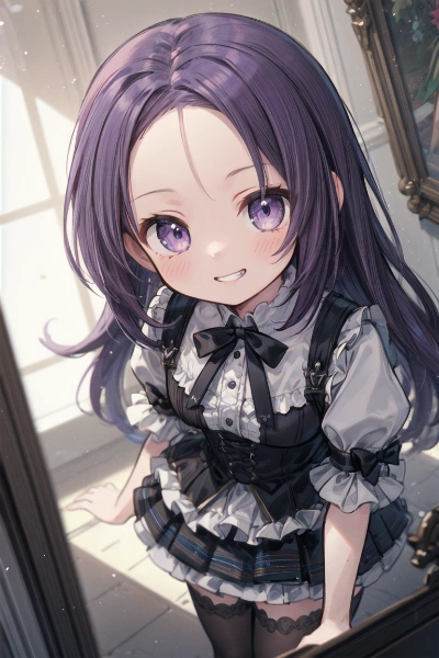 おでこロリファッション