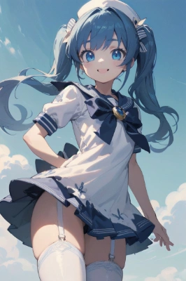 青