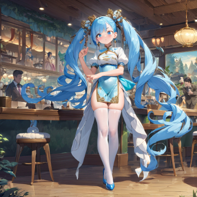 かわいいウェイトレスさん