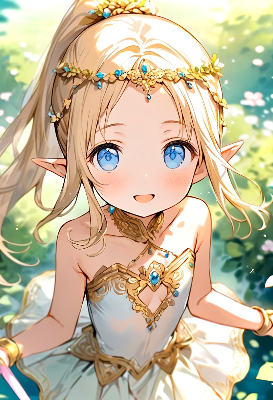 エルフの姫様