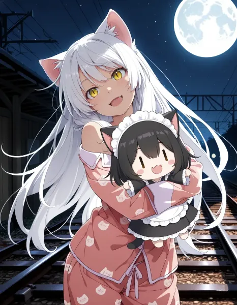 羽川翼withヘタぐるみ