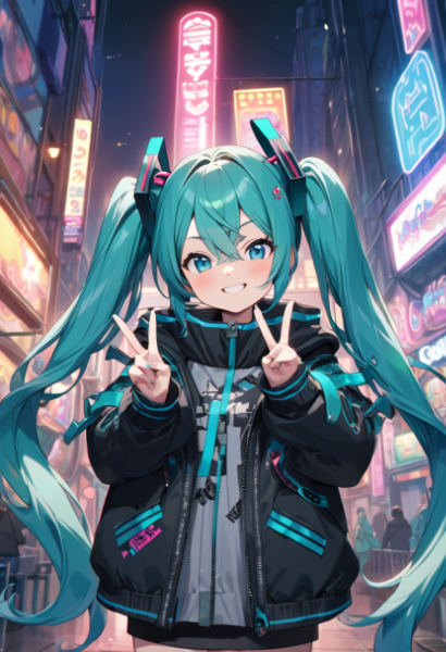 ヘビメタなミク