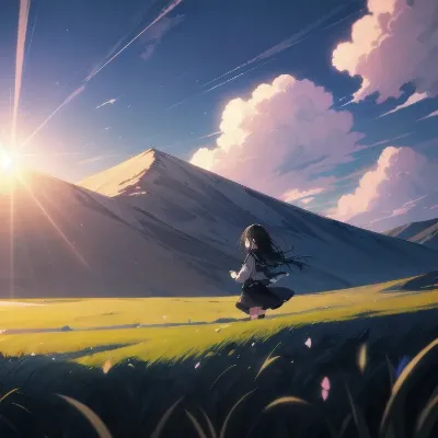 一瞬の陽光