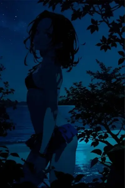 夜の海2