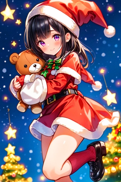 ぬいぐるみとサンタ衣装なうちの子★（27枚）