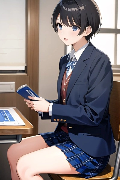 なに？　また教科書忘れたの？