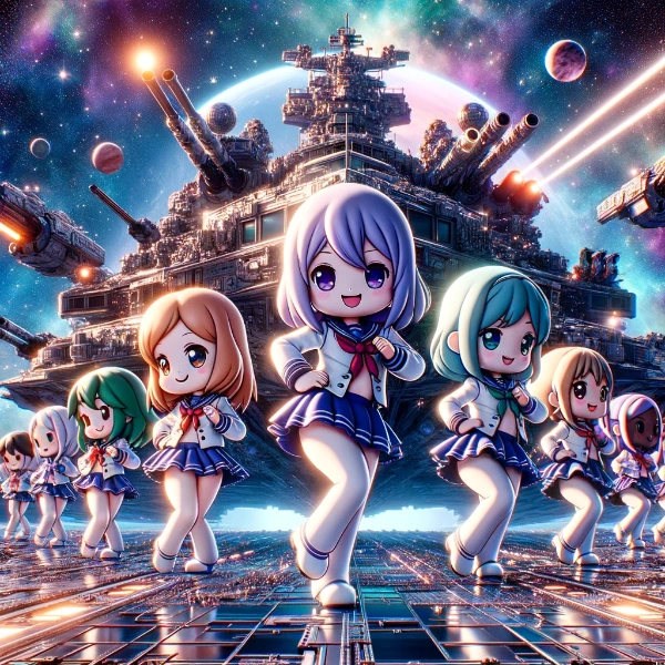 カートゥーン宇宙戦艦 （16枚）