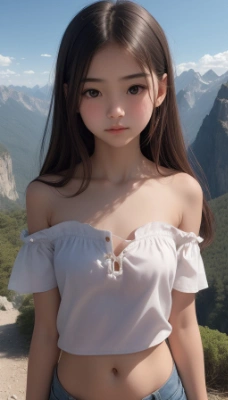 絶景と美少女