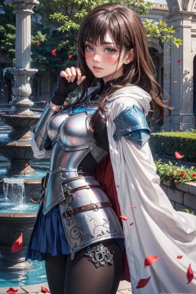 乙女騎士の恥じらい