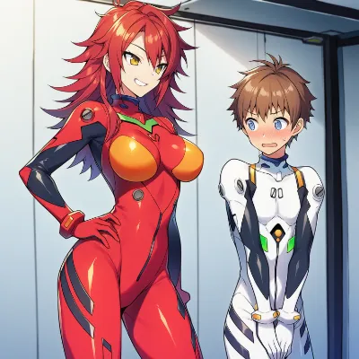 プラグスーツ コスプレえっち
