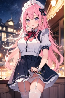 星空よりもパンツが見たいんですか？！