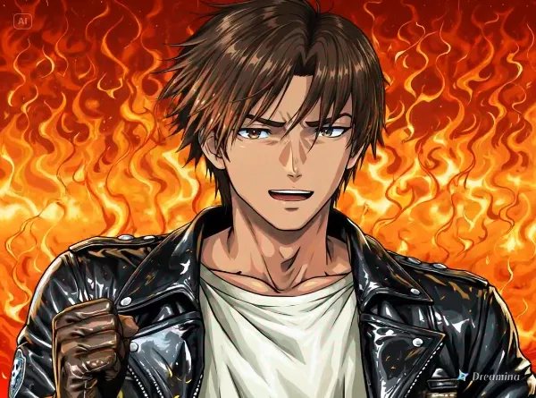 ムガさんのAIショート動画集3　（KOF　草薙京）