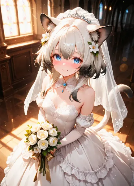 ウェディングドレ…ス？