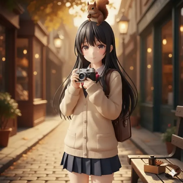 おま好きシリーズ番外編 ダンデレ同級生 × フィルムカメラ