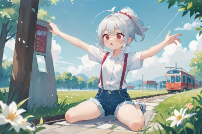 待つのは結構暇なんです…(笑)
