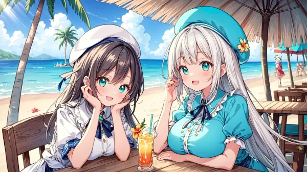 ビーチサイドの秘密の約束