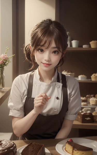 かわいいケーキ屋さん♪