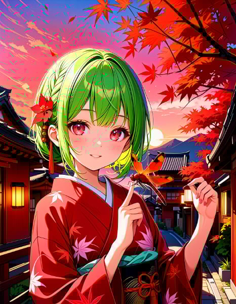 夕やけ小やけの赤とんぼ