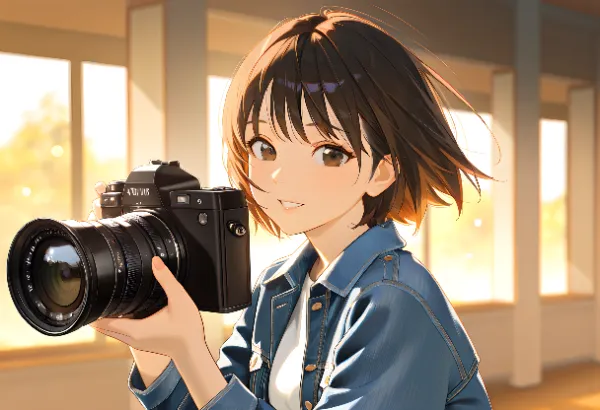 カメラ少女の秘密の瞬間