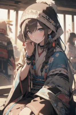 シャーマンの女の子