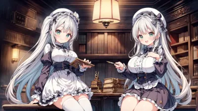 双子のメイドと古き図書館の秘密