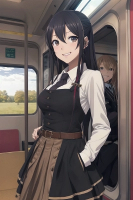 列車内デート