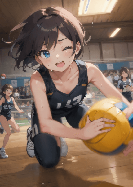 ドッジボール女子３３