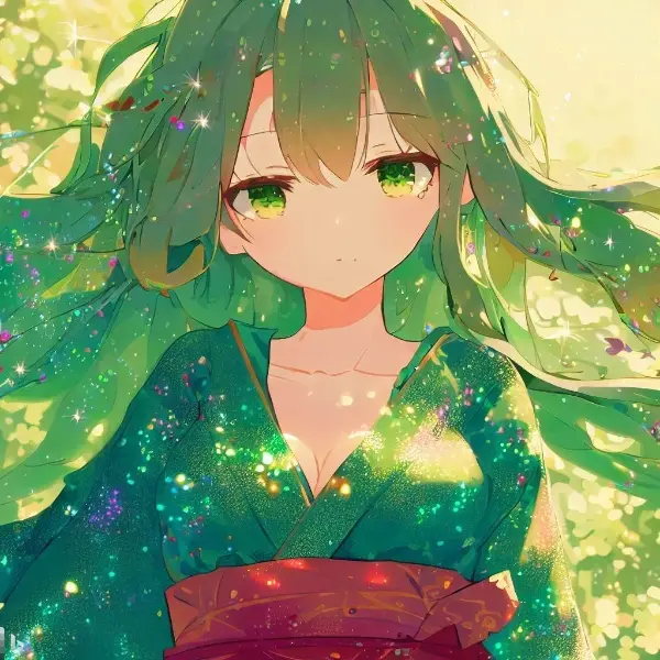 キラキラ～(緑)