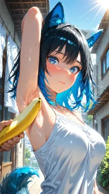 脇バナナ？🍌